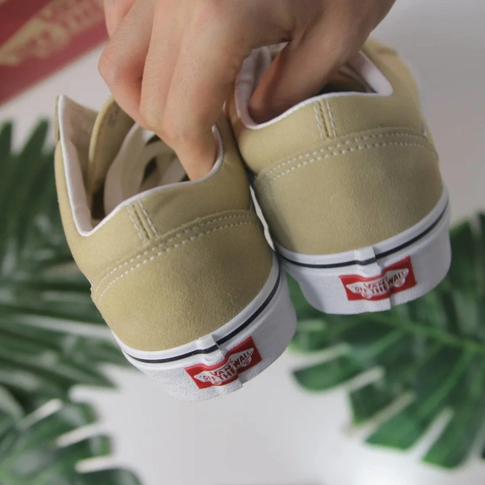 Vans Old Skool Wheat Cream Low Top Sneakers VN0A3WkTYUU - Picture 3 of 5